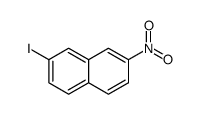 2-碘-7-硝基-萘结构式