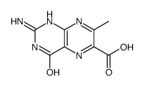 2-amino-7-methyl-4-oxo-1H-pteridine-6-carboxylic acid Structure