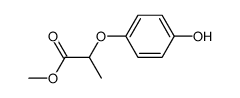 2-(4-羟苯氧基)丙酸甲酯结构式