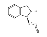 trans-2-iodo-1-isothiocyanato-indan Structure