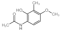 N-(2-hydroxy-4-methoxy-3-methyl-phenyl)acetamide Structure