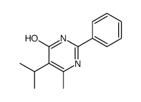 6-methyl-2-phenyl-5-propan-2-yl-1H-pyrimidin-4-one结构式