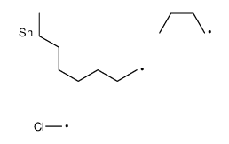 butyl-(chloromethyl)-octylstannane Structure