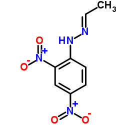 (2E)-1-(2,4-Dinitrophenyl)-2-ethylidenehydrazine Structure