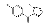 (4-chlorophenyl)-(1-methylpyrrol-2-yl)methanone结构式