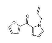 furan-2-yl-(1-prop-2-enylimidazol-2-yl)methanone Structure