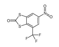 6-nitro-4-(trifluoromethyl)-1,3-benzodithiol-2-one Structure