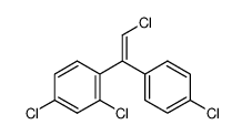 (E)-1-Chlor-2-(4-chlorphenyl)-2-(2,4-dichlorphenyl)-ethylen结构式