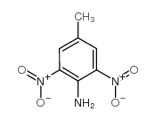 Benzenamine,4-methyl-2,6-dinitro- Structure