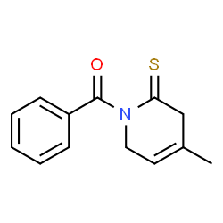 2(1H)-Pyridinethione,1-benzoyl-3,6-dihydro-4-methyl- (7CI,8CI)结构式