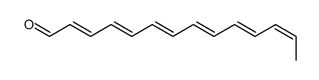 tetradeca-2,4,6,8,10,12-hexaenal结构式