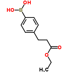 4-(2-乙氧羰基乙基)苯基硼酸图片