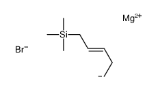 magnesium,trimethyl(pent-2-enyl)silane,bromide结构式