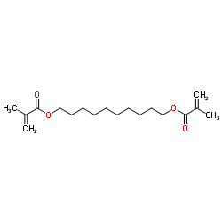 1,10-Decanediyl bis(2-methylacrylate) Structure
