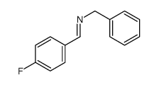 N-benzyl-1-(4-fluorophenyl)methanimine结构式