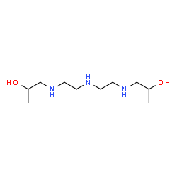 1,1'-[iminobis(ethyleneimino)]dipropan-2-ol结构式