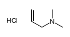 N,N-dimethylprop-2-en-1-amine,hydrochloride结构式