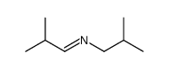 2-methyl-N-(2-methylpropyl)propan-1-imine结构式