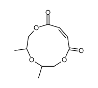 oxybis(methylethylene) maleate结构式