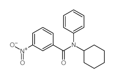 Benzamide,N-cyclohexyl-3-nitro-N-phenyl- picture