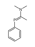 N,N-dimethyl-1-(phenylphosphinidene)-Ethanamine结构式