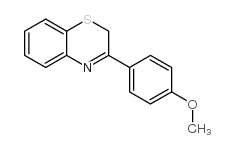 3-(4-甲氧基苯基)-2H-苯并[1,4]噻嗪结构式