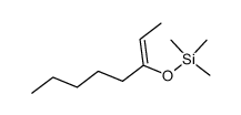 (Z)-3-(trimethylsiloxy)-2-octene结构式