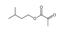 isoamyl pyruvate结构式