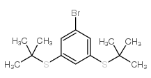 1-溴-3,5-双(叔丁基硫代)苯结构式