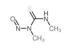 1,3-dimethyl-1-nitroso-thiourea Structure