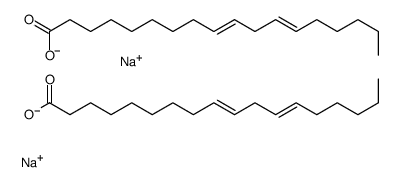 9,12-Octadecadienoic acid (Z,Z)-, dimer, diammonium salt structure
