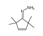 (2,2,5,5-tetramethylcyclopent-3-en-1-ylidene)hydrazine结构式