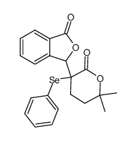 2'-(phenylseleno)dihydrocatalpalactone结构式