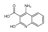 4-amino-2-oxo-1H-quinoline-3-carboxylic acid结构式