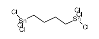 α,ω-bis-(trichlorostannyl)butane结构式