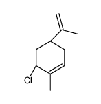 (4S,6R)-6-chloro-1-methyl-4-prop-1-en-2-ylcyclohexene结构式
