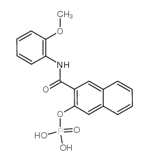 色酚AS-OL磷酸盐结构式