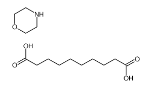 sebacic acid, compound with morpholine结构式