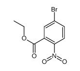 5-溴-2-硝基苯甲酸乙酯结构式