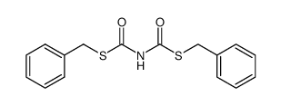 μ-imido-1,2-dithio-dicarbonic acid S,S'-dibenzyl ester Structure