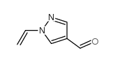 1-乙烯基-1H-吡唑-4-甲醛结构式