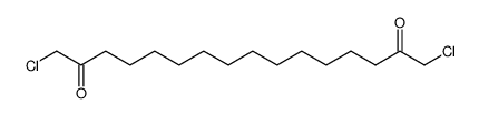 1,16-dichlorohexadecane-2,15-dione Structure