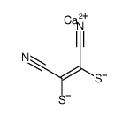 calcium 1,1-dicyanoethylene-2,2-dithiolate Structure