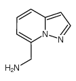 吡唑并[1,5-a]吡啶-7-甲胺结构式