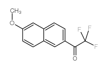 2,2,2-三氟-1-(6-甲氧基萘-2-基)乙烷-1-酮结构式