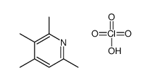 perchloric acid,2,3,4,6-tetramethylpyridine Structure