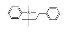dimethyl-(2-methyl-4-phenylbutan-2-yl)-phenylsilane Structure