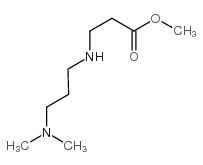 3-((3-(二甲基氨基)丙基)氨基)丙酸甲酯结构式