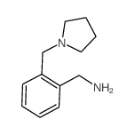 2-(1-吡咯烷甲基)苯甲胺结构式