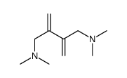 N,N,N',N'-tetramethyl-2,3-dimethylidenebutane-1,4-diamine结构式
